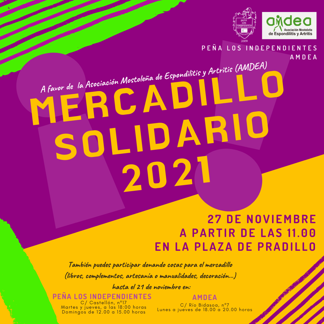 MERCADILLO SOLIDARIO 2021